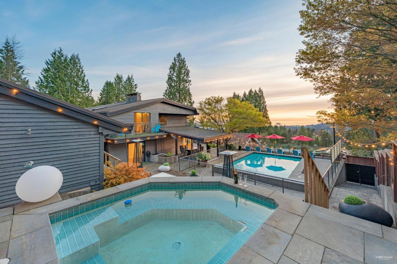 Seymour Private Bedroom, Ensuite Bathroom With Shared Pool, Hot Tub With Views North Vancouver Exterior foto